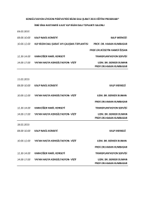 konsültasyon liyezon psikiyatrisi bilim dalı şubat 2015 eğitim