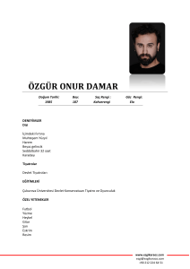 ÖZGÜR ONUR DAMAR