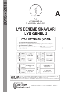 LYS GENEL 2