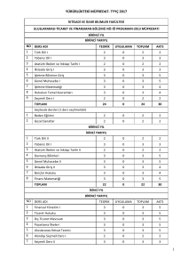 1 yürürlükteki müfredat- tyyç 2017