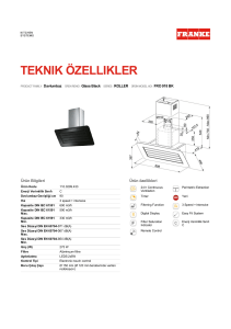 110.0299.433 Teknik Özellikler