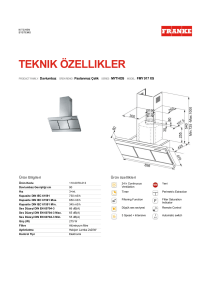 110.0078.213 Teknik Özellikler