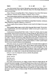 TBMM 25 .12 . 2007 Altay dilleri içerisinde Türk dil ailesinin Oğuz