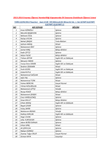 2013-2014 Erasmus Öğrenci Hareketliliği Dil Sınavına Girebilecek