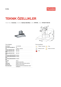 110.0196.083 Teknik Özellikler