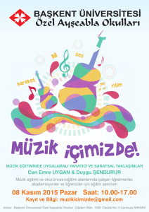 08 Kasım 2015 Pazar Saat: 10.00-17.00