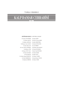 kalp damar cerrahisi