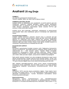 Anafranil 25 mg Draje