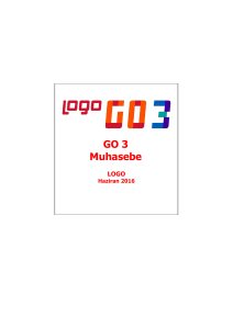 GO Plus Muhasebe GO 3 Muhasebe