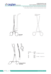 CARDIOVASCULAR KaLP DaMaR CERRaHİ aLETLERİ
