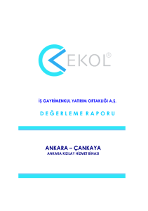 de ğ erlemeraporu ankara – çankaya