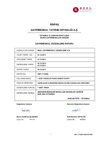 sinpaş gayrimenkul yatırım ortaklığı a.ş.