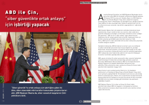 ABD ile Çin, için işbirliği yapacak