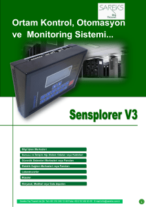 Ortam Kontrol, Otomasyon ve Monitoring Sistemi
