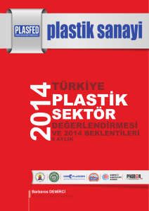 Türkiye Plastik Sektörü 2014 9 Aylk.indd