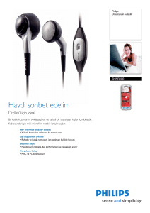 SHM3100/00 Philips Dizüstü için kulaklık