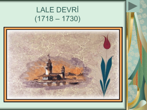 Lâle Devri - files.eba.gov.tr