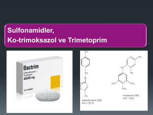 Sulfonamidler, Ko-trimoksazol ve Trimetoprim Kaynak