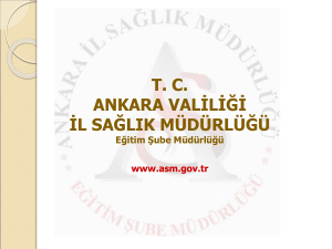 alkol ve madde bağımlılığı - Ankara İl Sağlık Müdürlüğü
