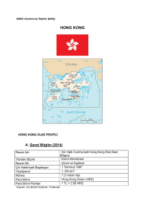 hong kong ülke raporu