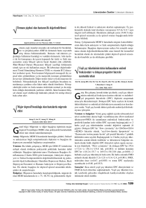 PDF - Literatürden Özetler - Türkiye Aile Hekimliği Dergisi