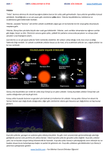 7. Sınıf Fen Bilimleri Yıldızlar Konu Anlatımı
