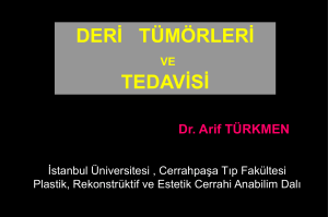Deri-Kanser-2013-14-Turkce - İ.Ü. Cerrahpaşa Tıp Fakültesi