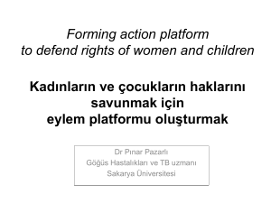 Forming Action Platform to Defend Rights of Women and Children