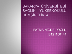 MİDE CA - SABİS - Sakarya Üniversitesi