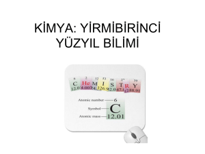 kimya - AVES