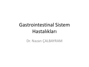 Gastrointestinal Sistem Hastalıkları