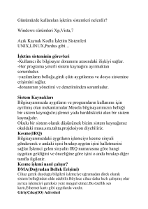 Kullanıcının işletim sisteminde gördüğü kısma ya da grafiksel