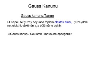 2 Gauss Kanunu