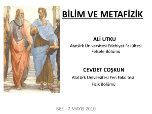 b*l*m ve metaf*z*k - Atatürk University