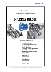 oren2008 makina bilgisi - Karadeniz Teknik Üniversitesi Akademik