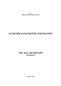 Adc-dac Devreleri - Temelelektronik.info