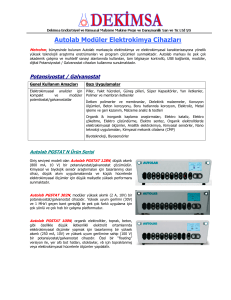 Autolab Modüler Elektrokimya Cihazları