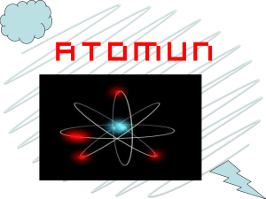 Atomun Yapısı - WordPress.com