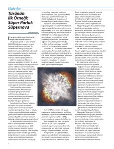 Türünün İlk Örneği: Süper Parlak Süpernova