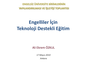 Prof.Dr. Ali Ekrem ÖZKUL