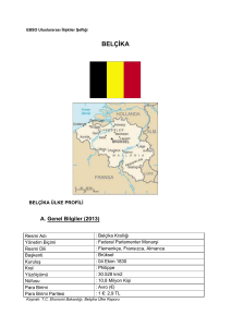 Belçika Ülke Raporu