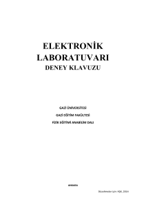 elektronik laboratuvarı