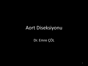 Aort Diseksiyonu