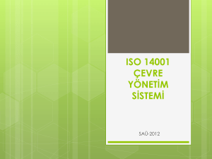 TS-EN-ISO 14001 Çevre Yönetimi