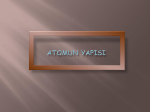 modern atom modeli