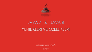 Java 7 - Melih Hilmi Uludağ