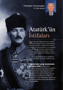 Atatürk`ün İstifaları