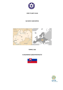 Slovakya Ülke Raporu 2016