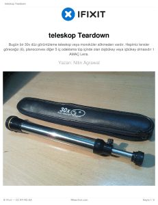 teleskop Teardown