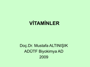 vitaminler - mustafaaltinisik.org.uk
